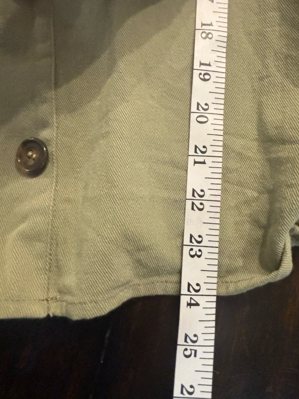 Greylin Alexia Cotton Twill Puff Sleeve Shirt Jacket size small